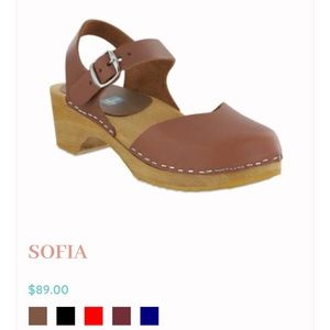 MIA BROWN LOW HEEL CLOGS